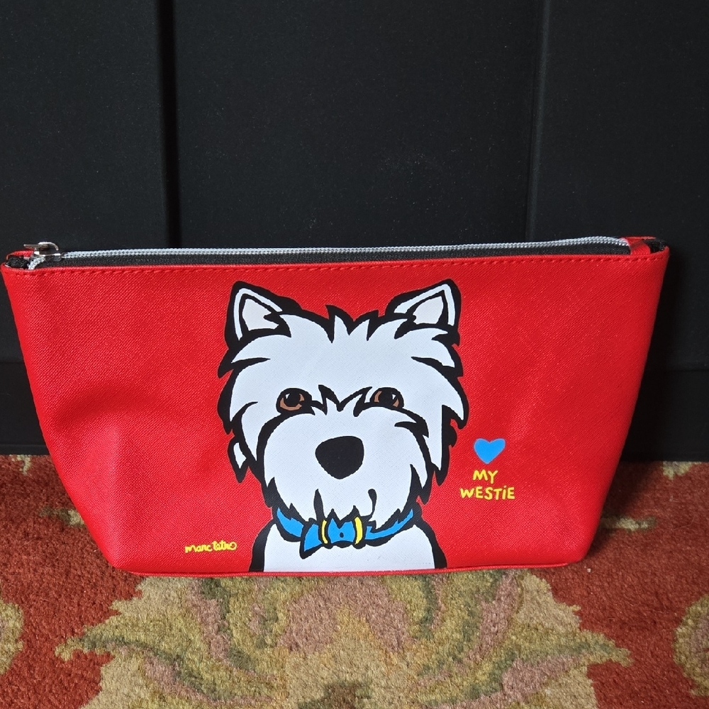 Marc Tetro Red Westie Dog Pouch